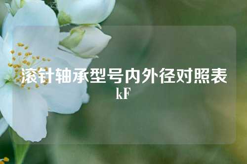 滚针轴承型号内外径对照表kF