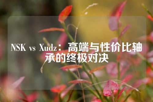 NSK vs Xudz：高端与性价比轴承的终极对决