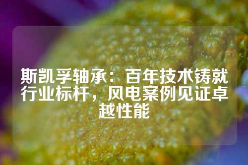 斯凯孚轴承：百年技术铸就行业标杆，风电案例见证卓越性能