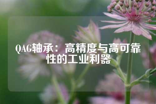 QAG轴承：高精度与高可靠性的工业利器