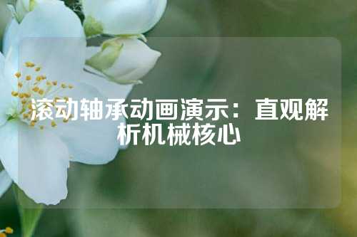 滚动轴承动画演示：直观解析机械核心