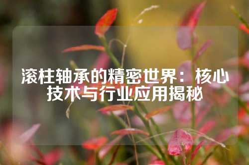 滚柱轴承的精密世界：核心技术与行业应用揭秘