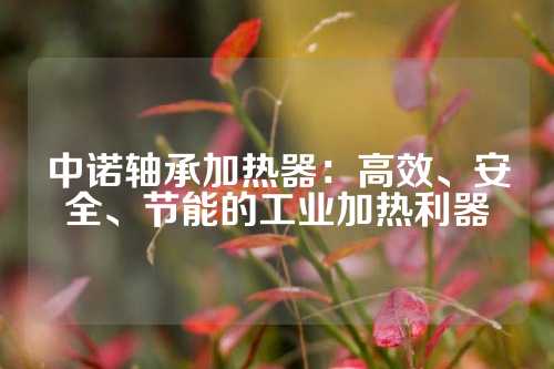 中诺轴承加热器：高效、安全、节能的工业加热利器